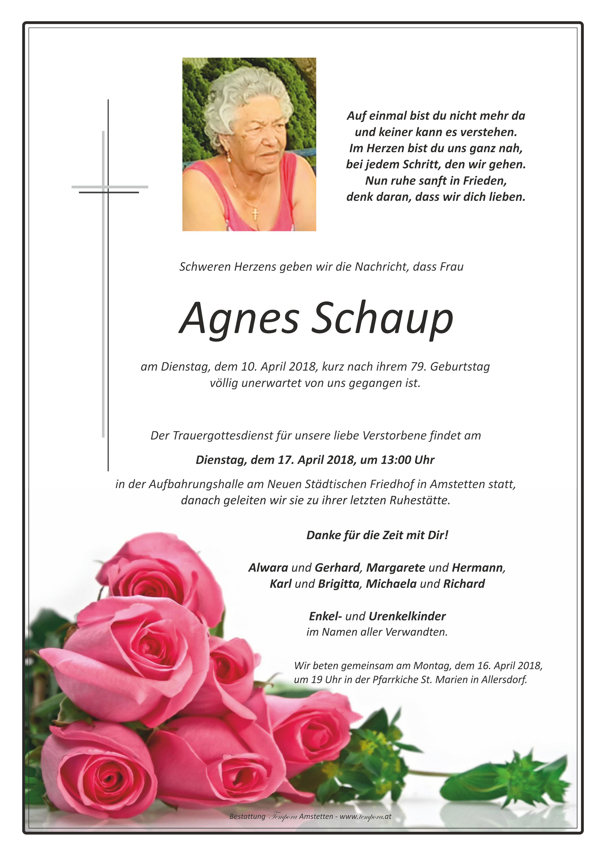 Parte Agnes Schaup