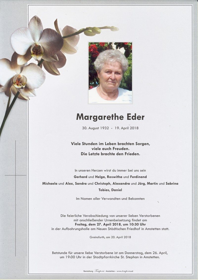 Parte Margarethe Eder