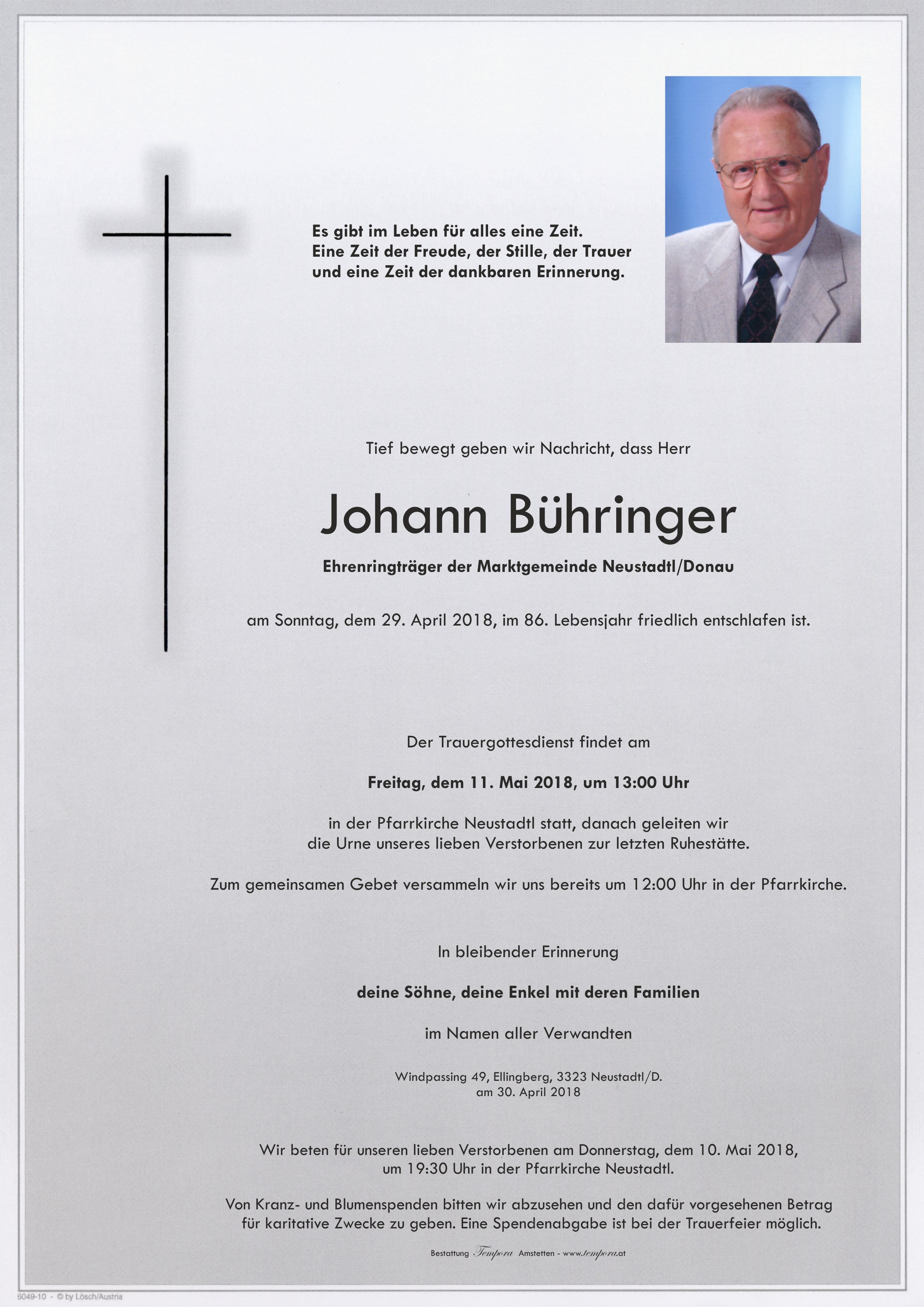 Parte Johann Bühringer