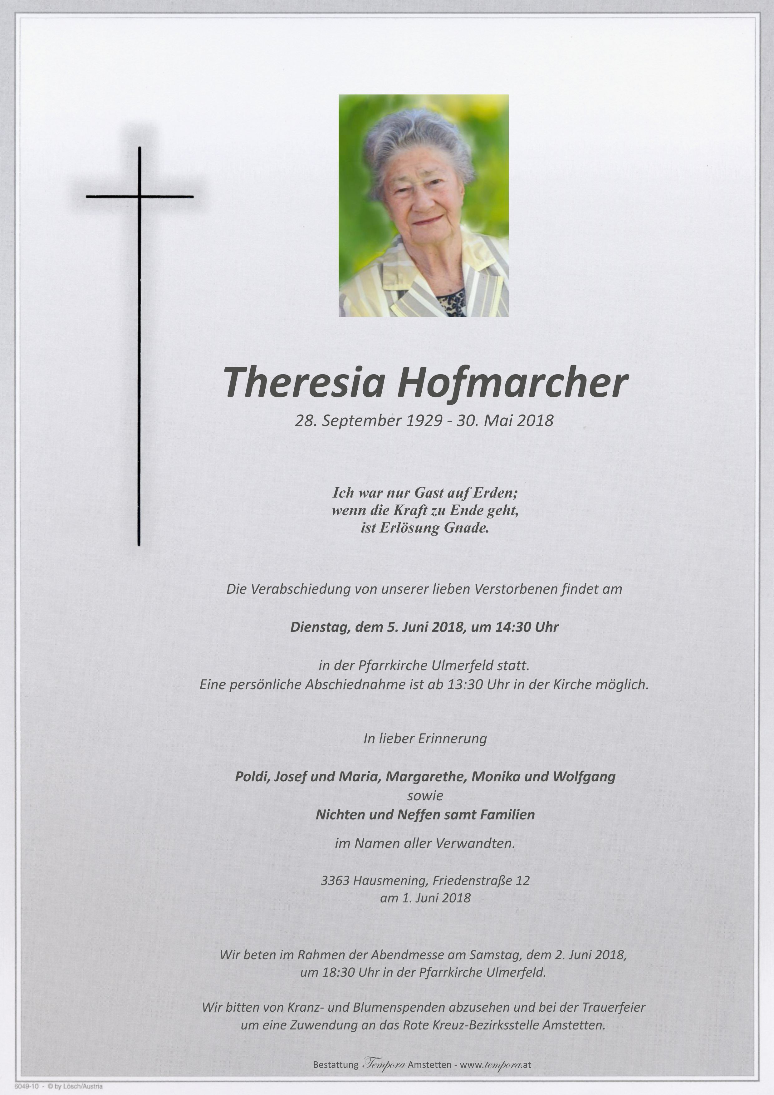 Parte Theresia Hofmarcher