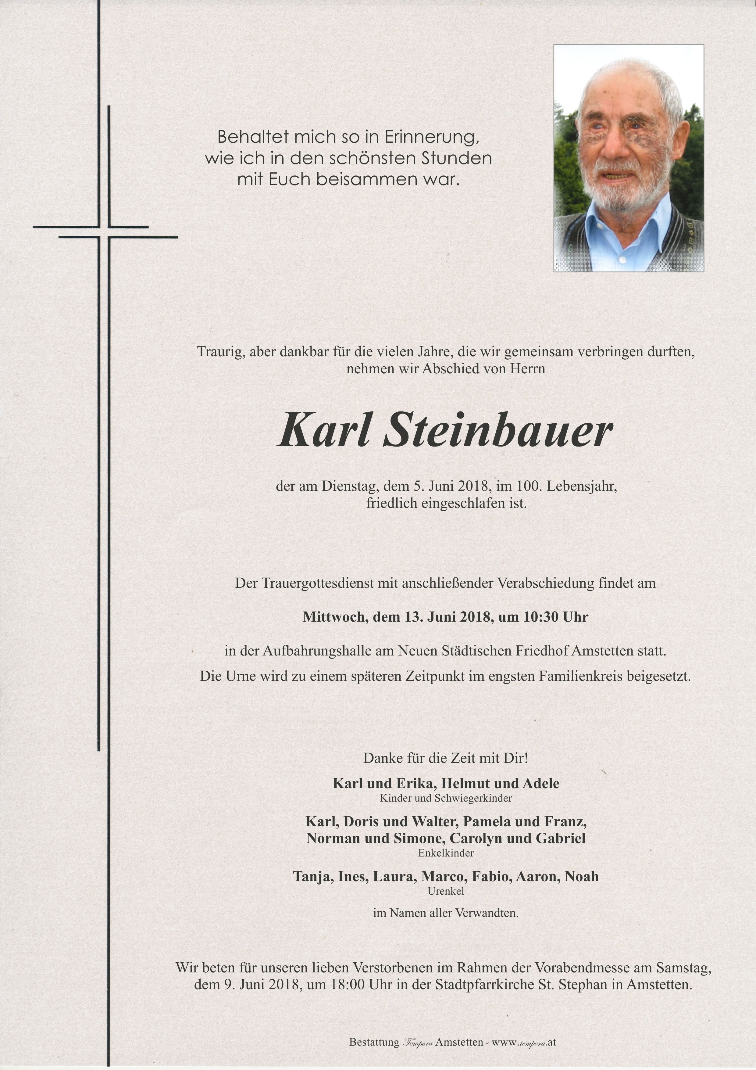 Parte Karl Steinbauer