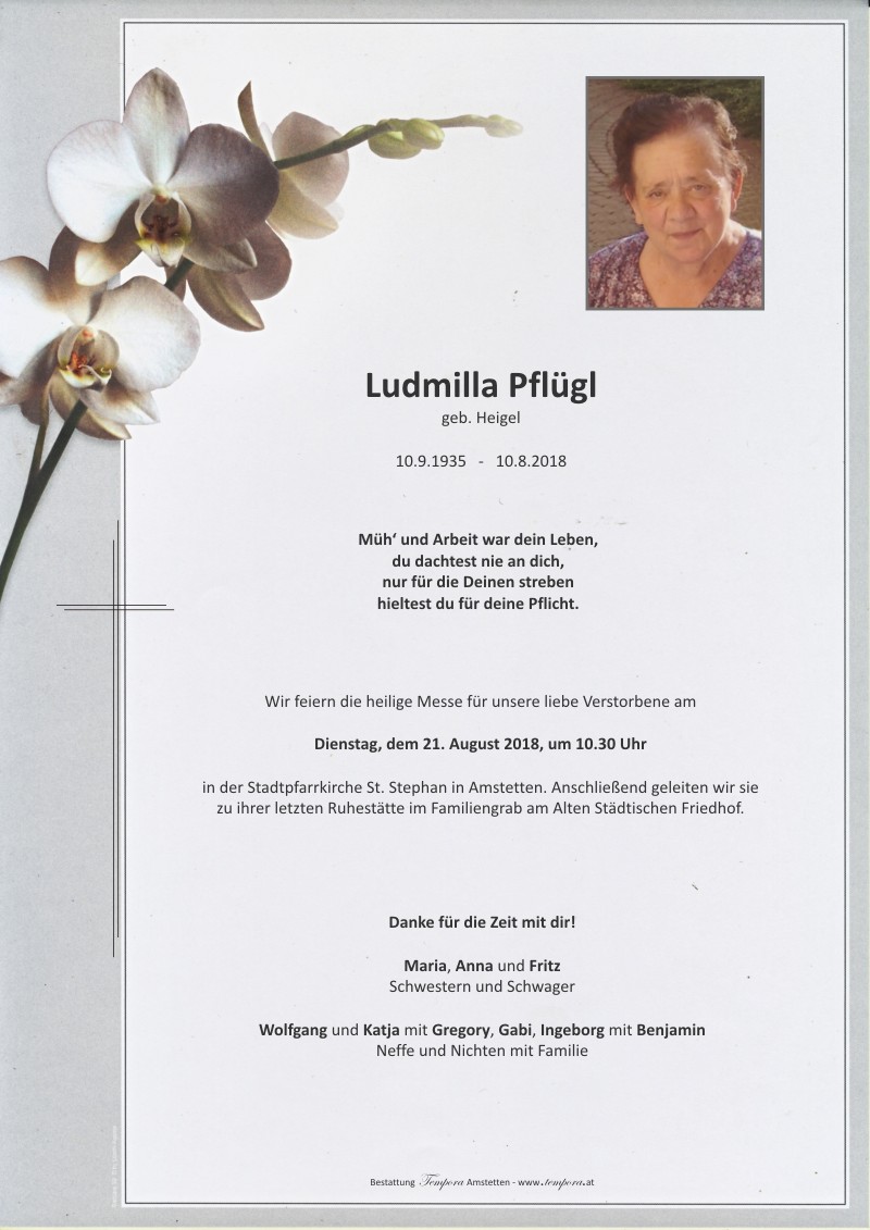 Parte Ludmilla Pflügl