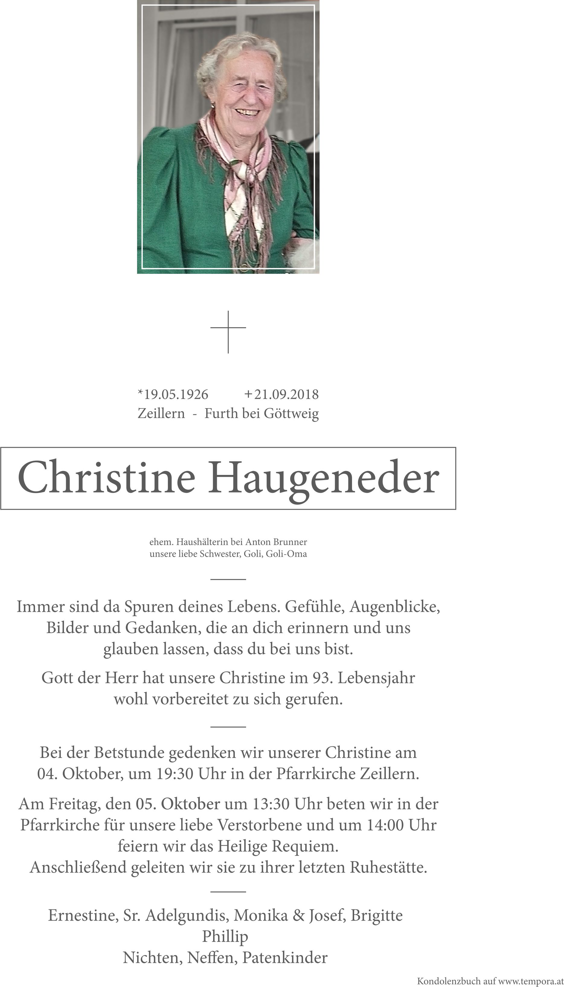 Parte Christine Haugeneder