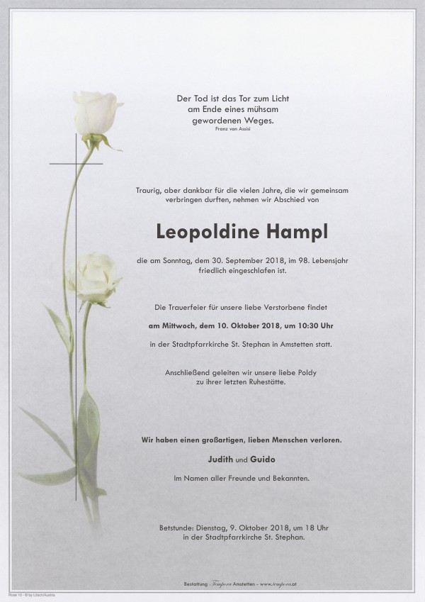 Parte Leopoldine Hampl
