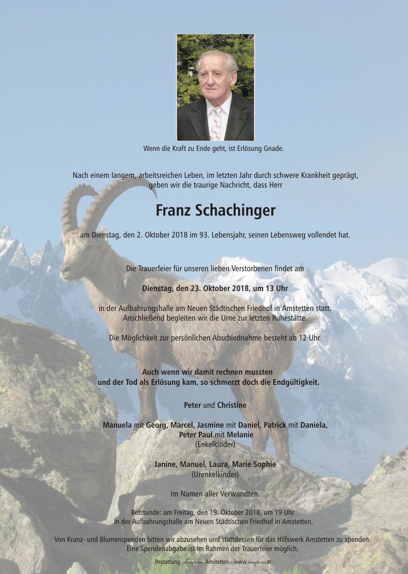 Parte Franz Schachinger