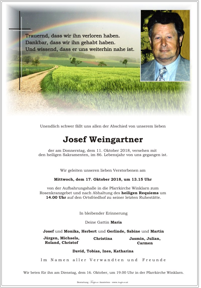 Parte Josef Weingartner