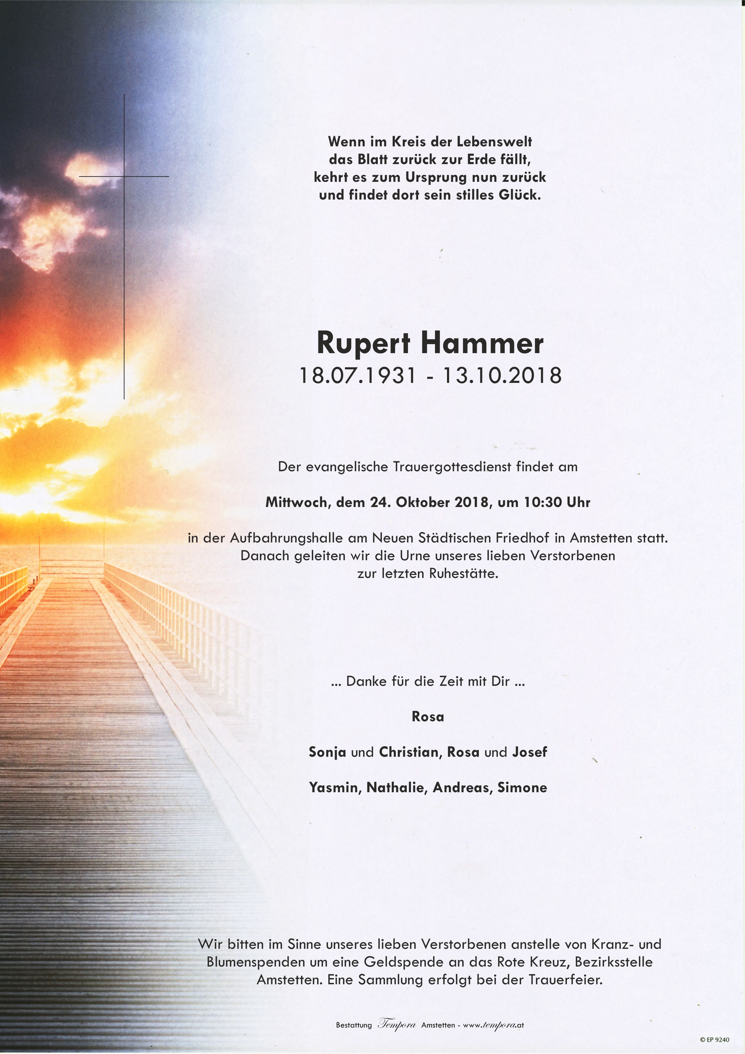 Parte Rupert Hammer