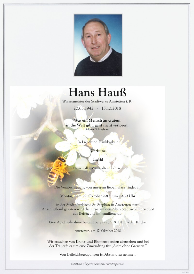 Parte Hans Hauß