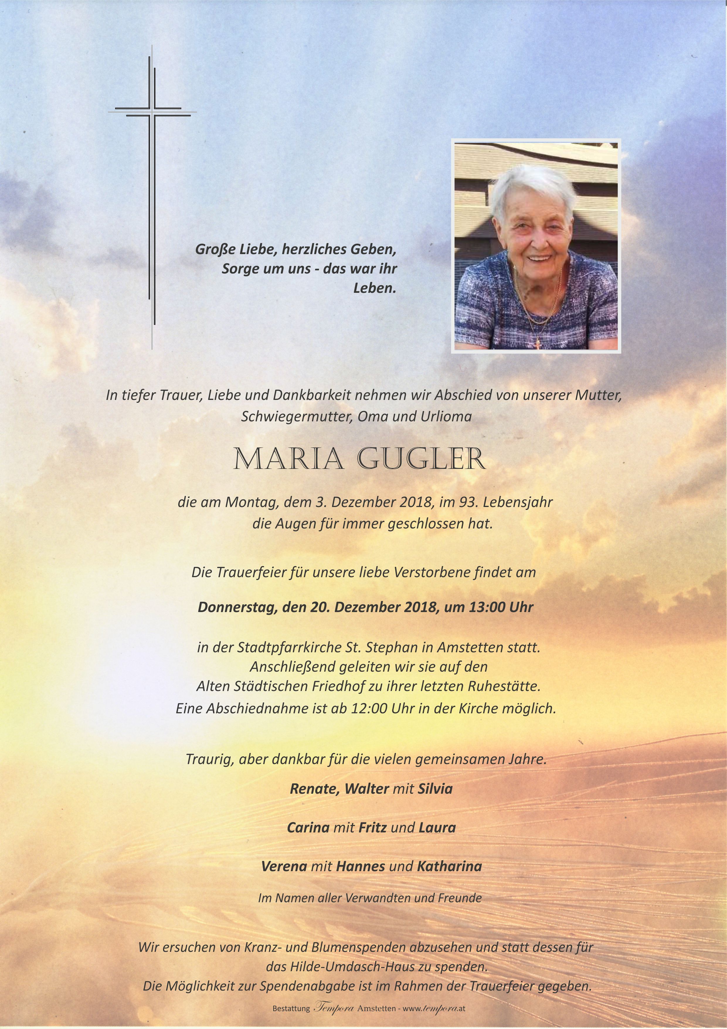 Parte Maria Gugler