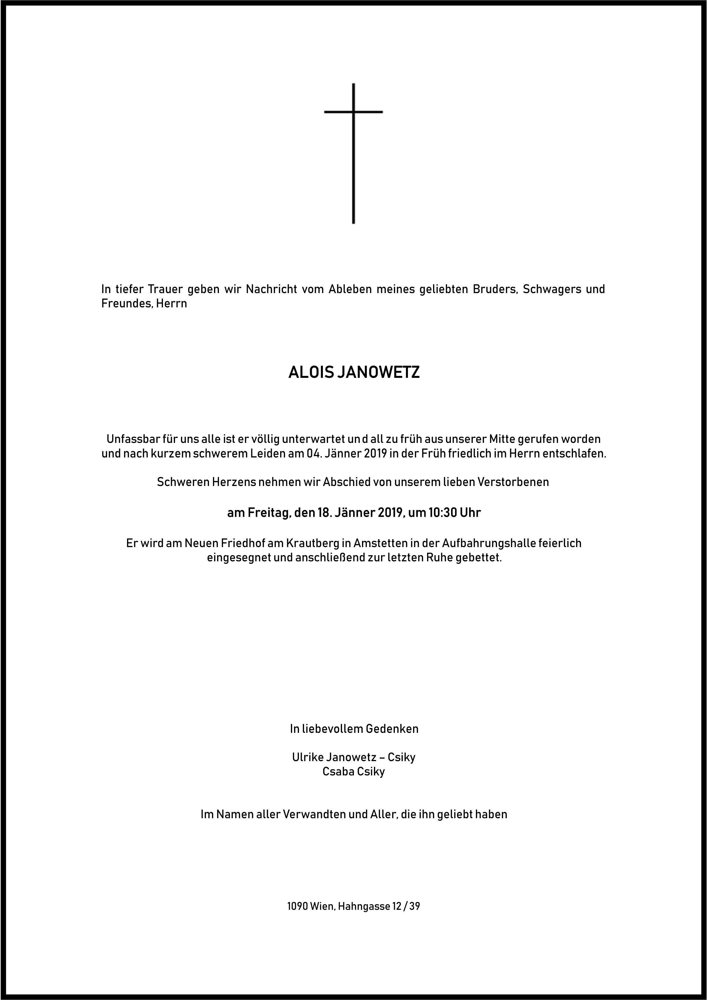Parte Alois Janowetz