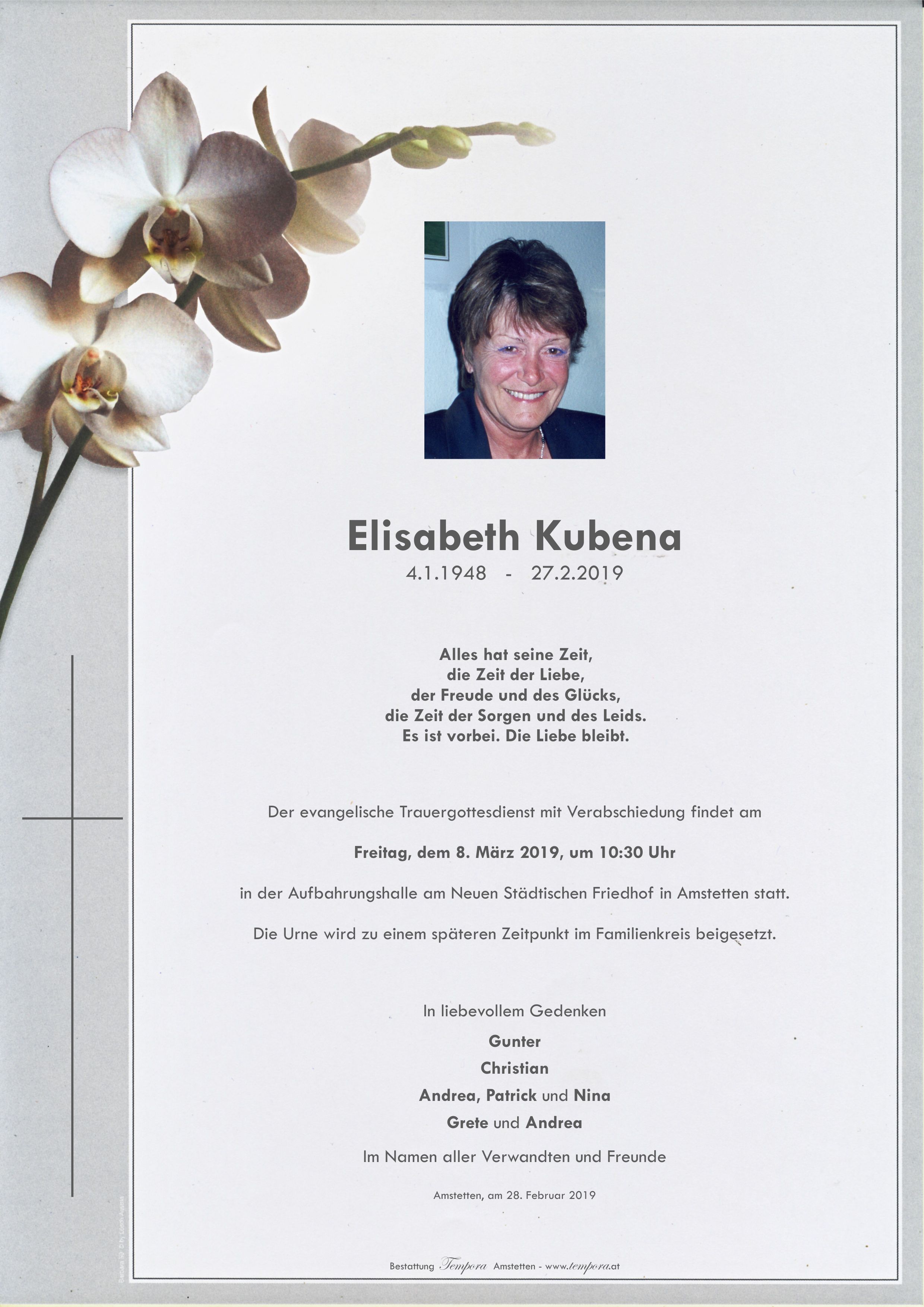 Parte Elisabeth Kubena