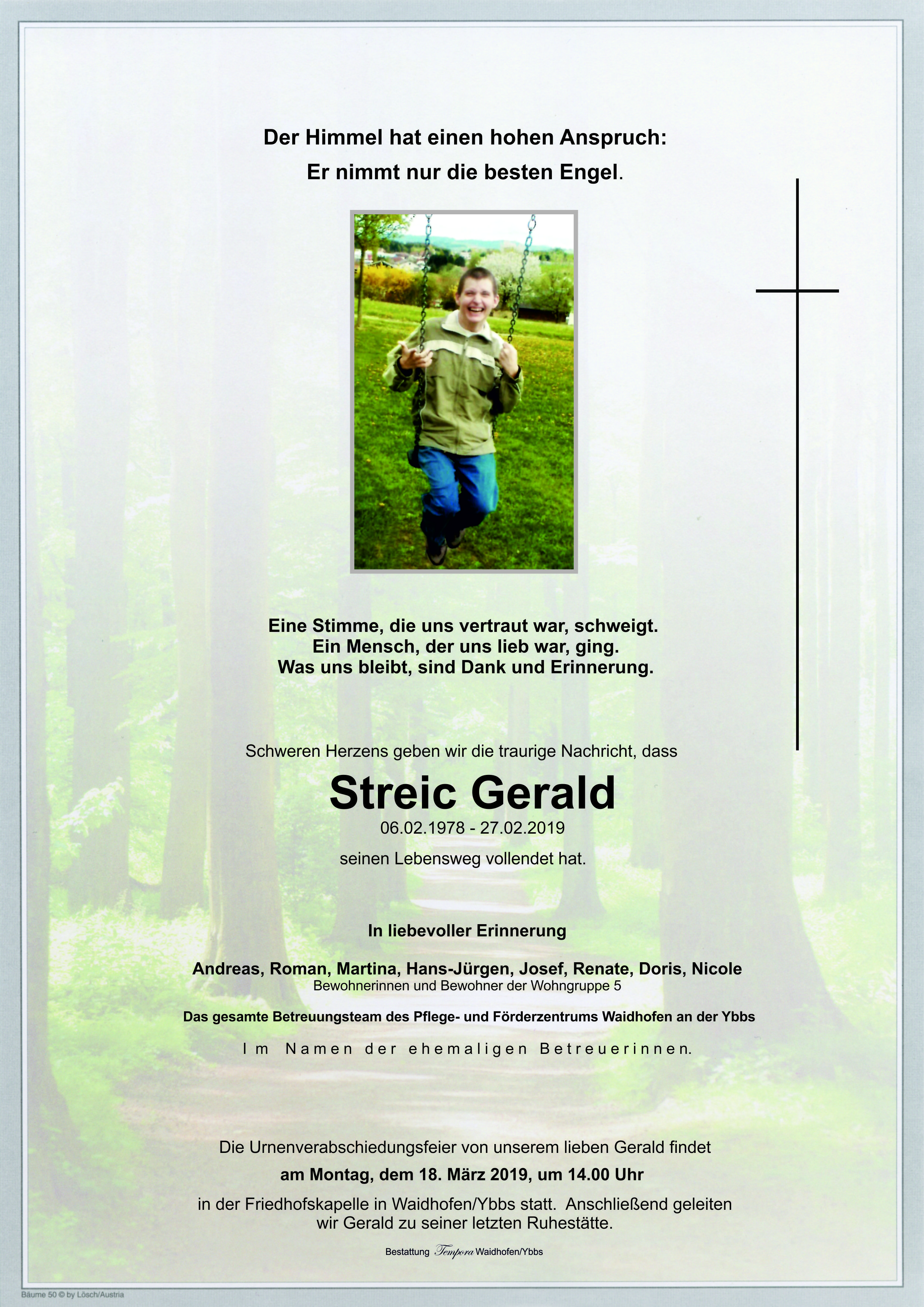 Parte Gerald Streic