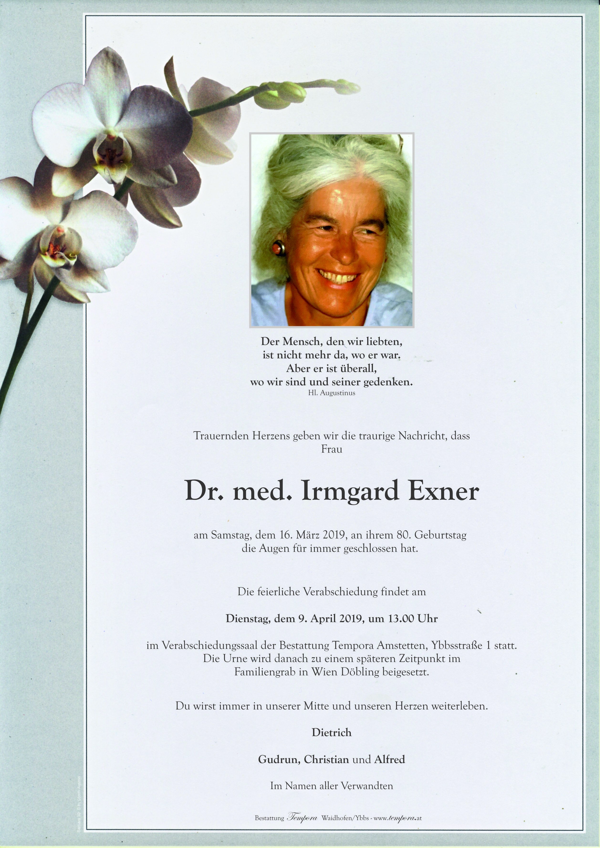 Parte Dr. med. Irmgard Exner