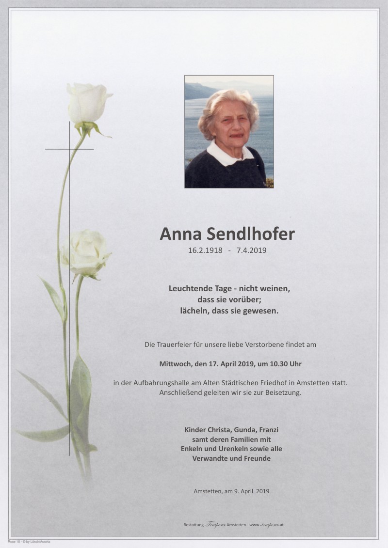 Parte Anna Sendlhofer