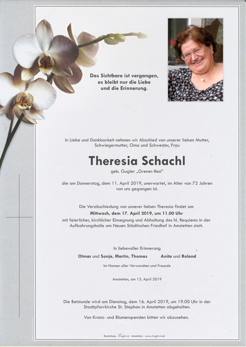 Parte Theresia Schachl