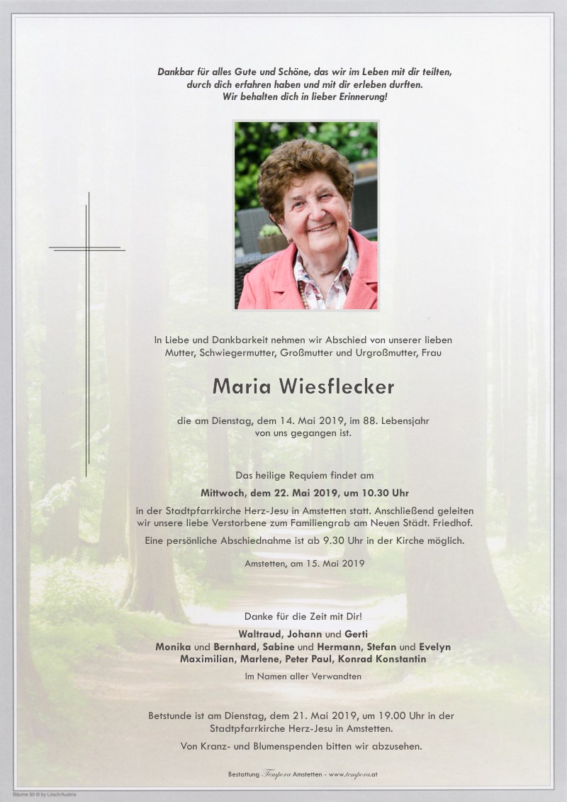 Parte Maria Wiesflecker