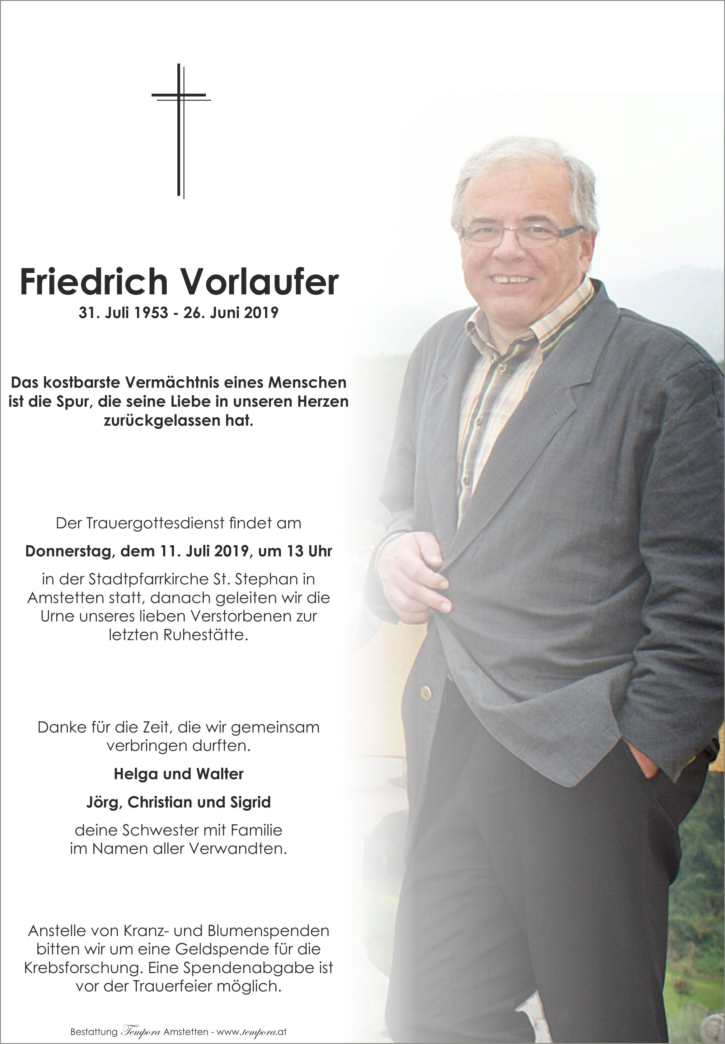 Parte Friedrich Vorlaufer