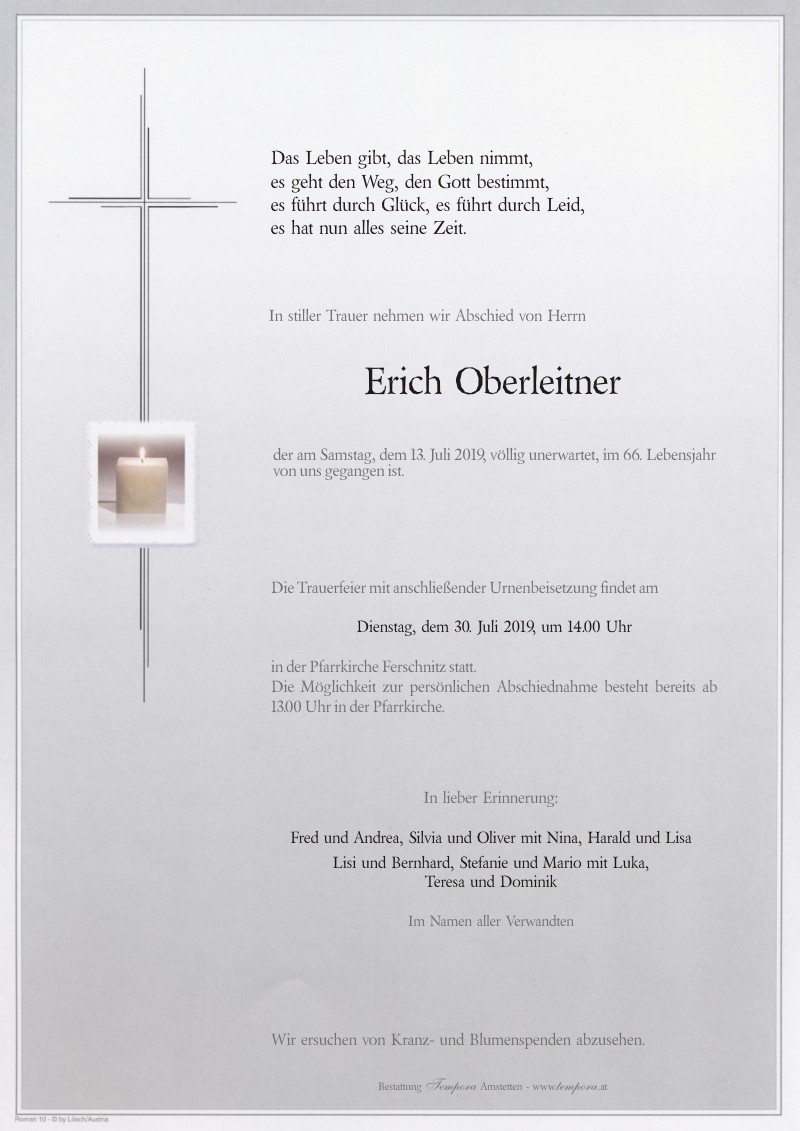 Parte Erich Oberleitner