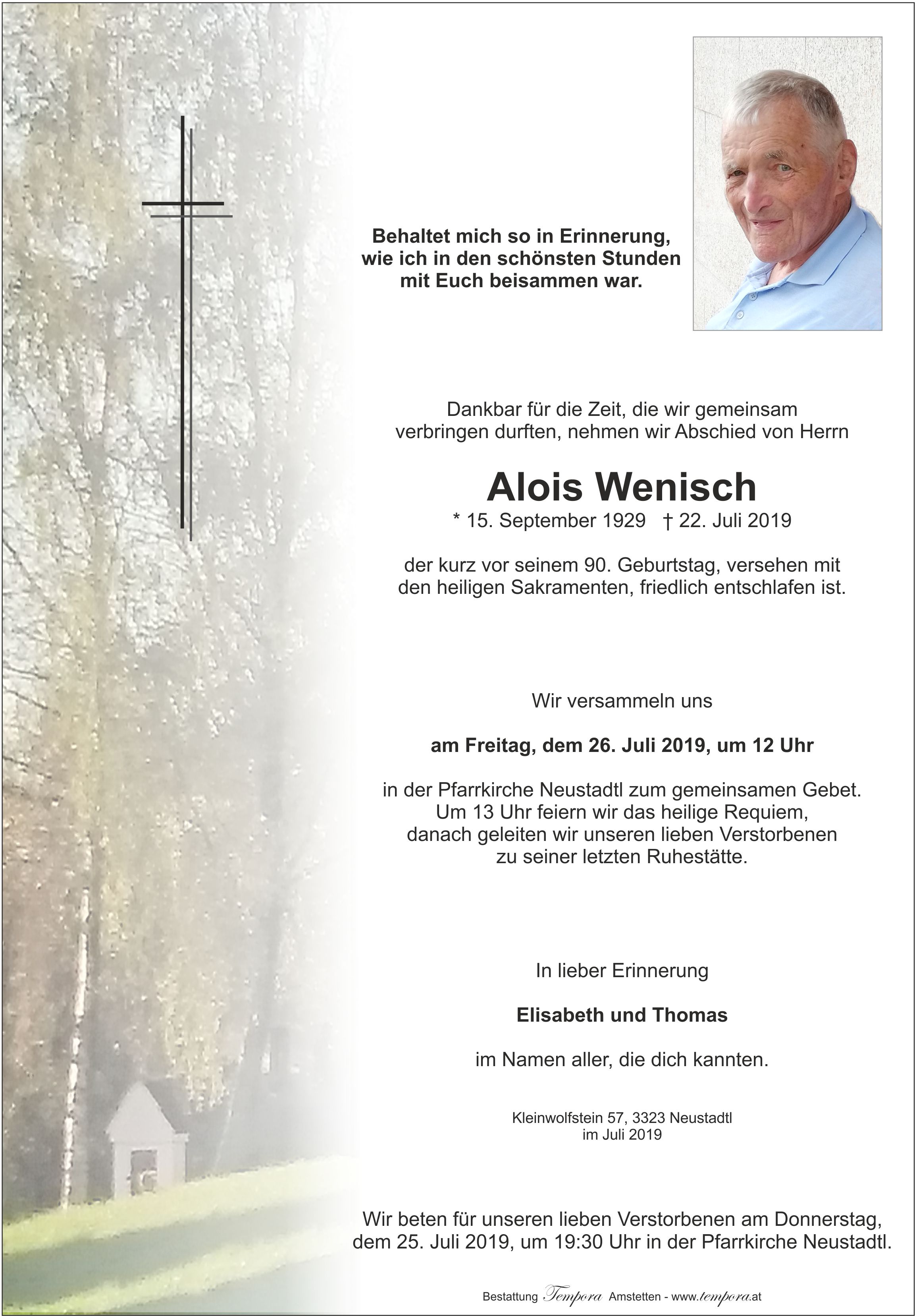 Parte Alois Wenisch