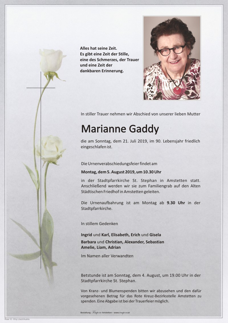 Parte Marianne Gaddy