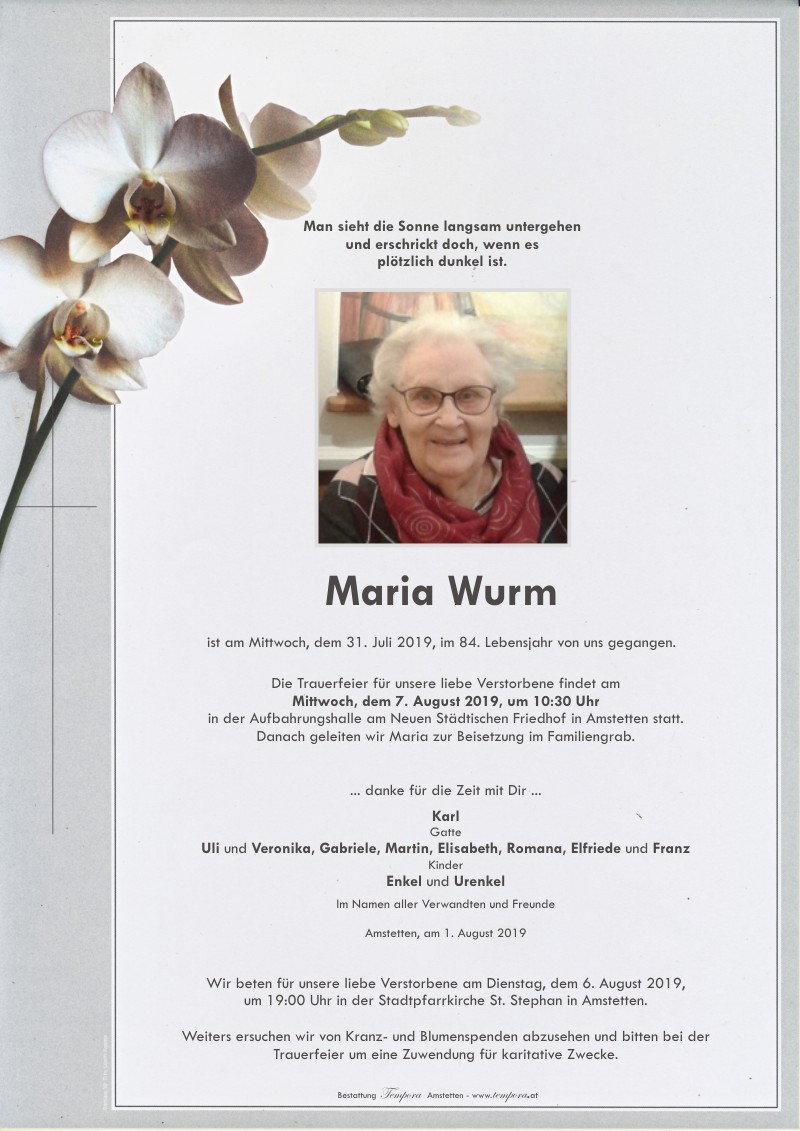 Parte Maria Wurm