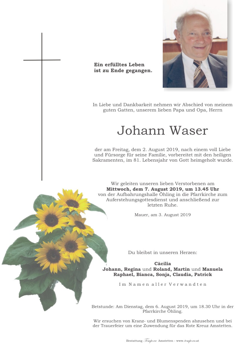 Parte Johann Waser