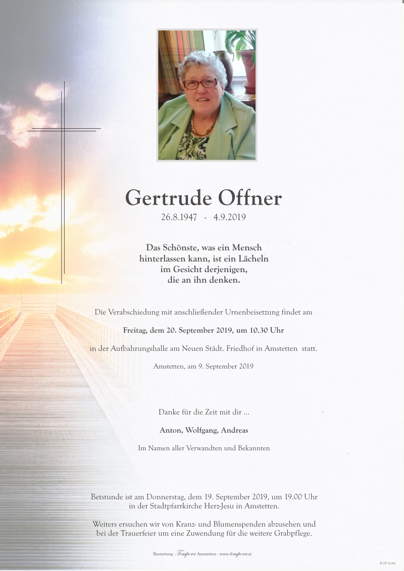 Parte Gertrude Offner