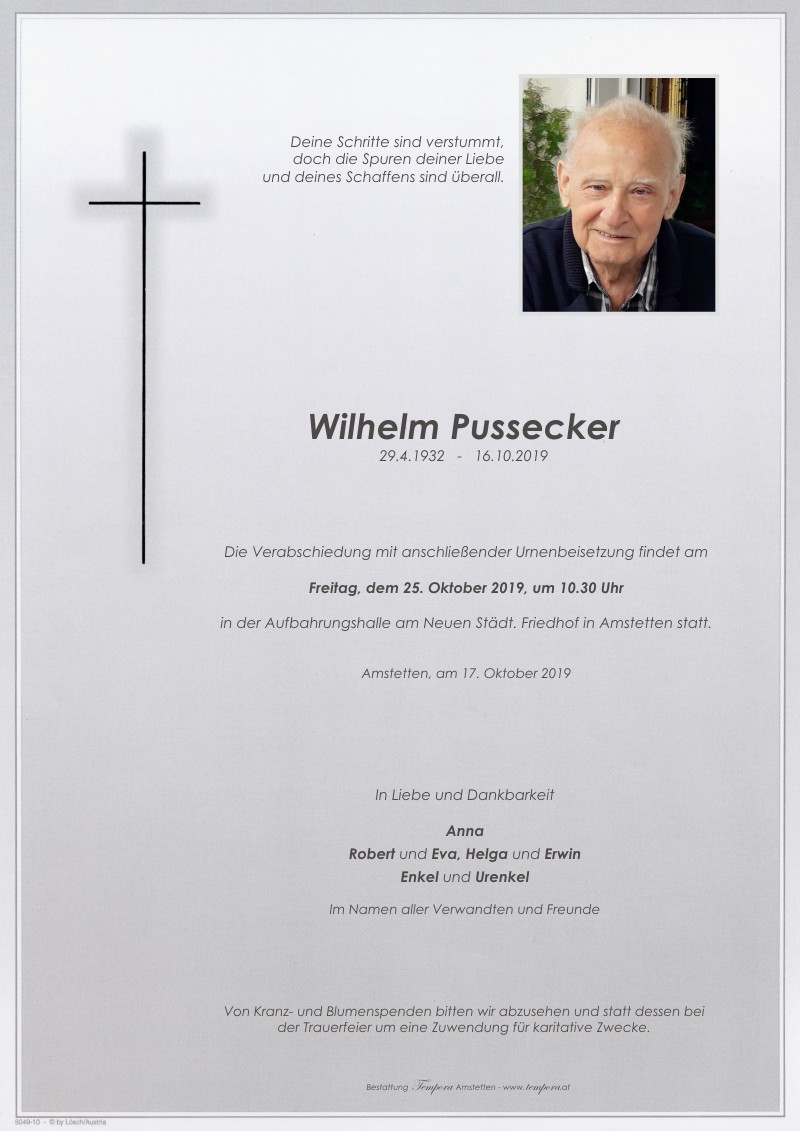 Parte Wilhelm Pussecker