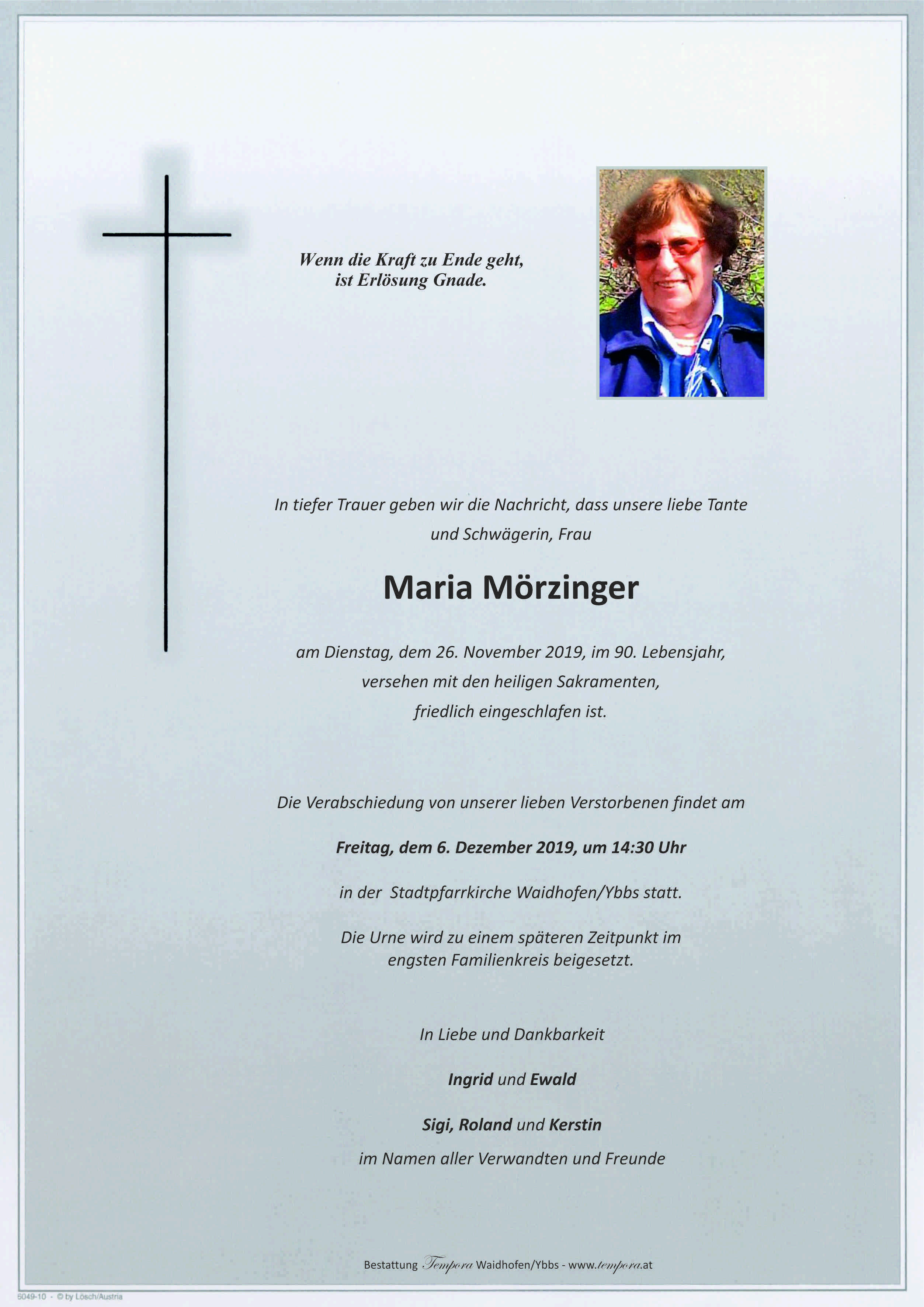 Parte Maria Mörzinger