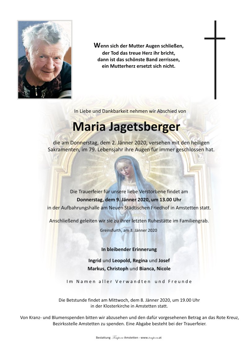 Parte Maria Jagetsberger