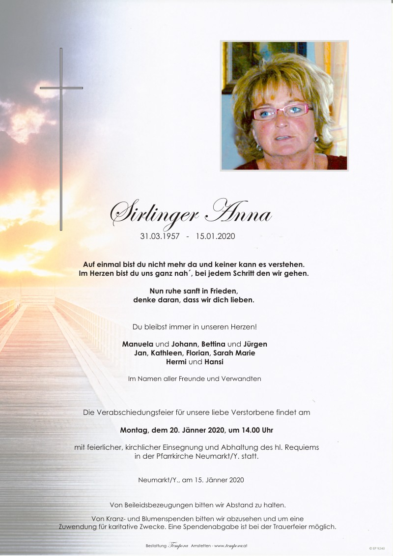 Parte Anna Sirlinger