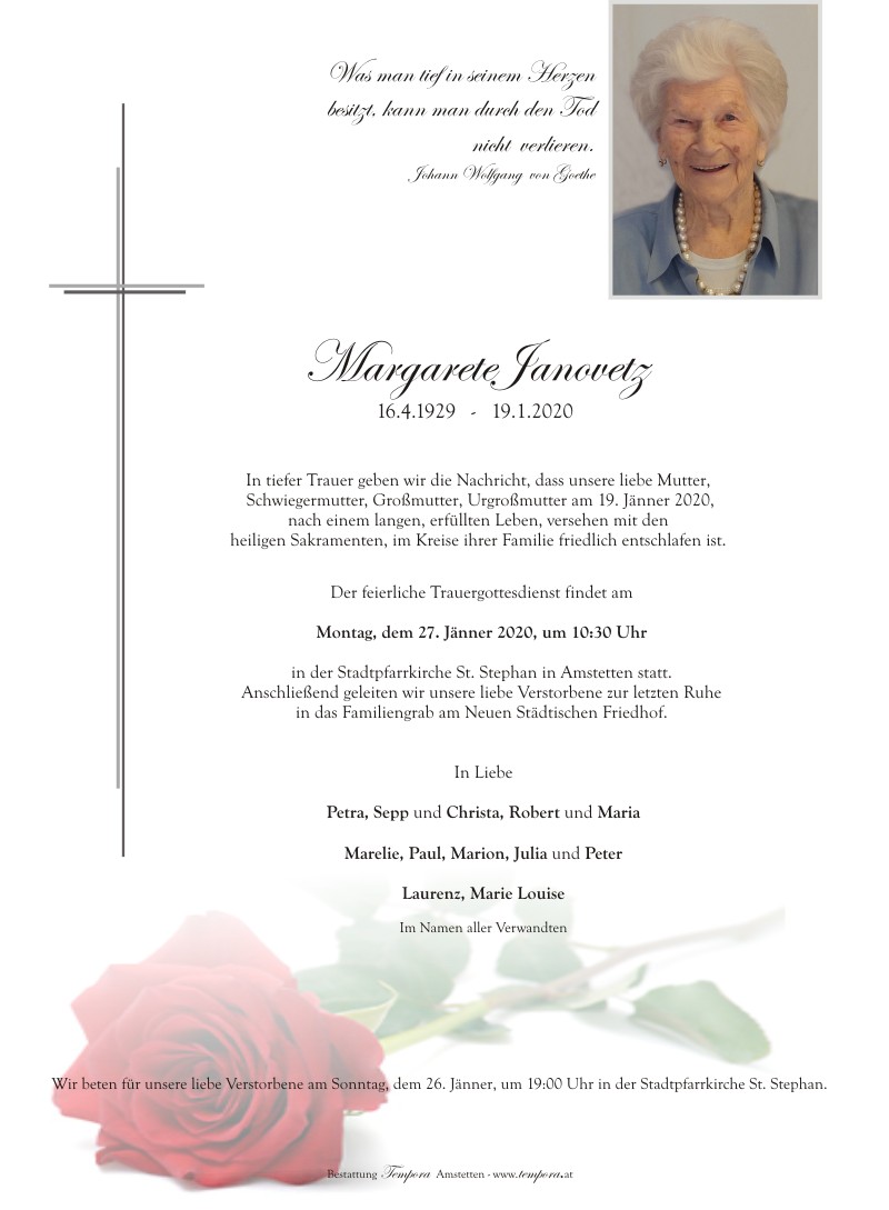 Parte Margarete Janovetz