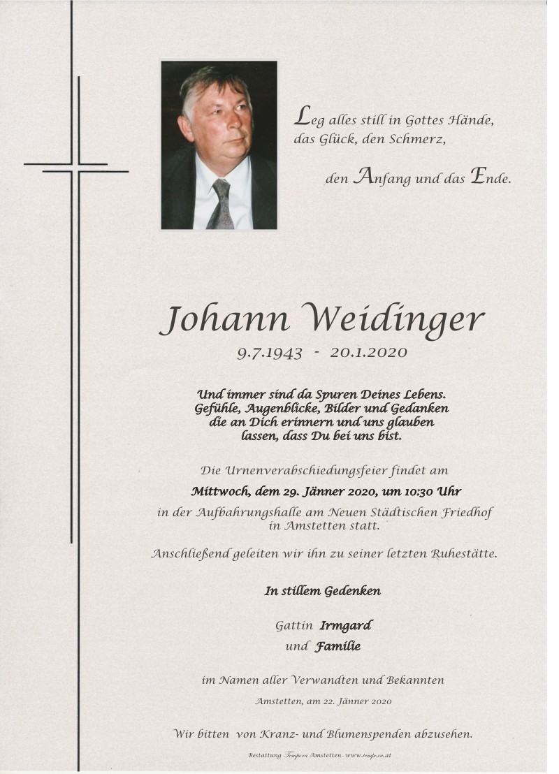 Parte Johann Weidinger