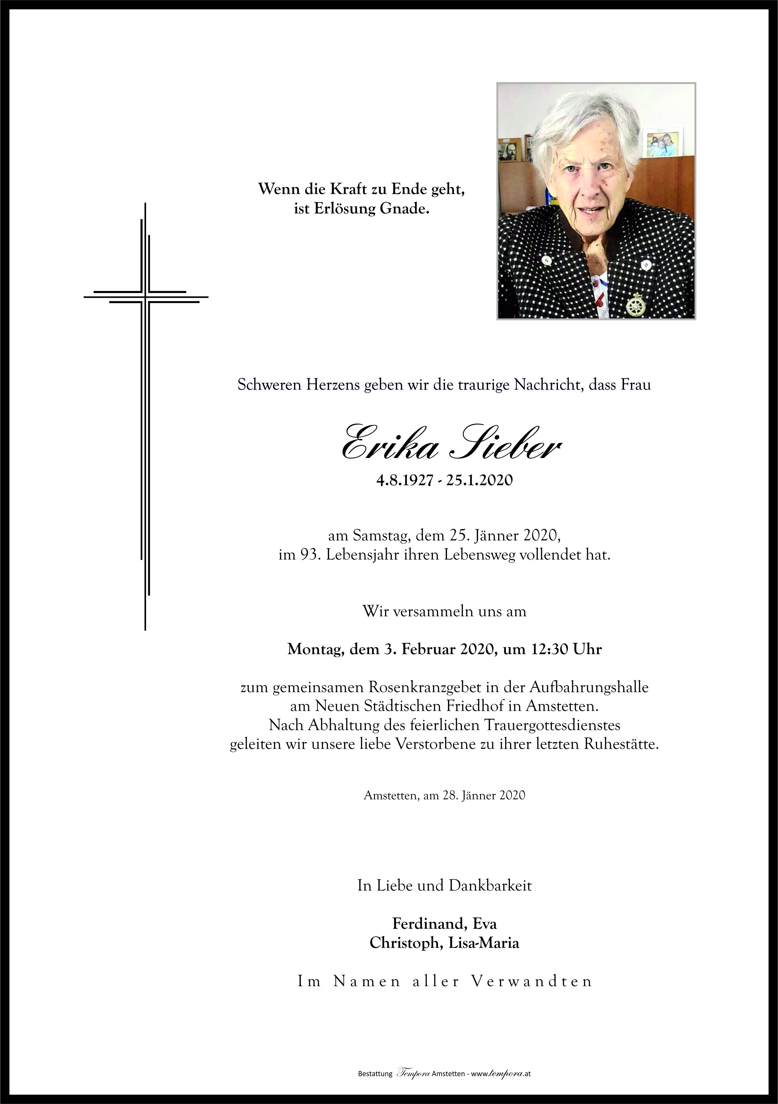 Parte Erika Sieber