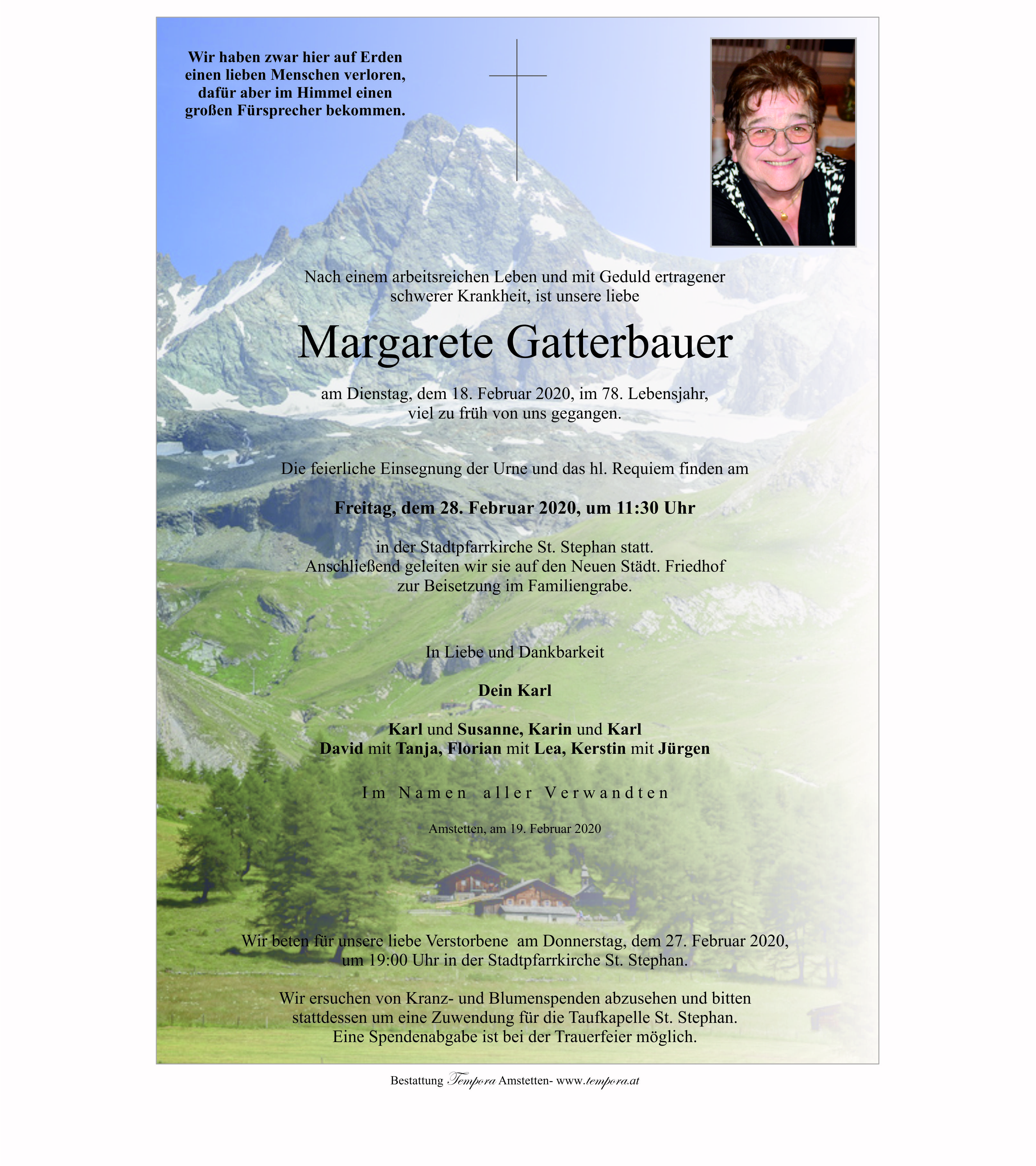 Parte Margarete Gatterbauer