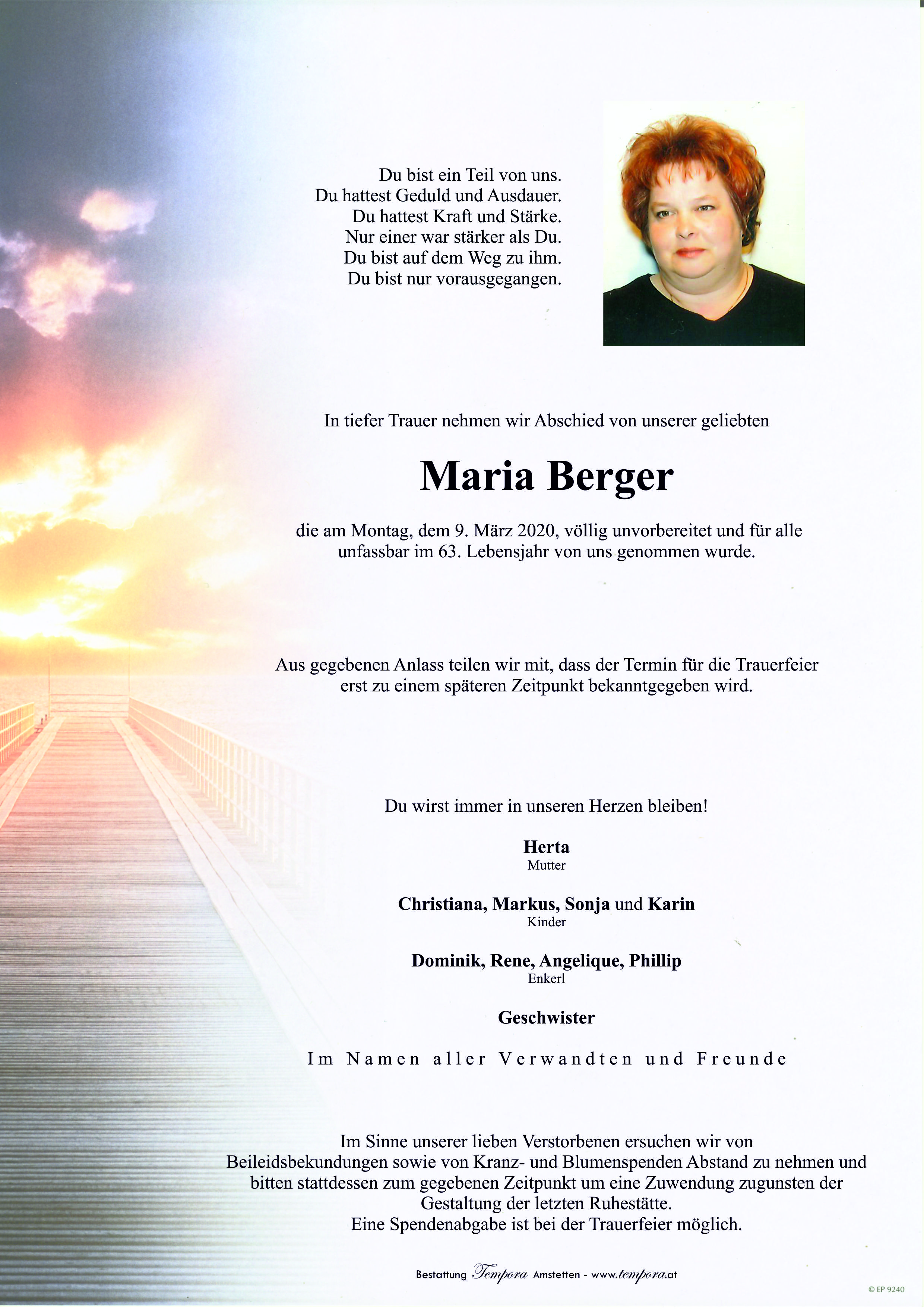 Parte Maria Berger