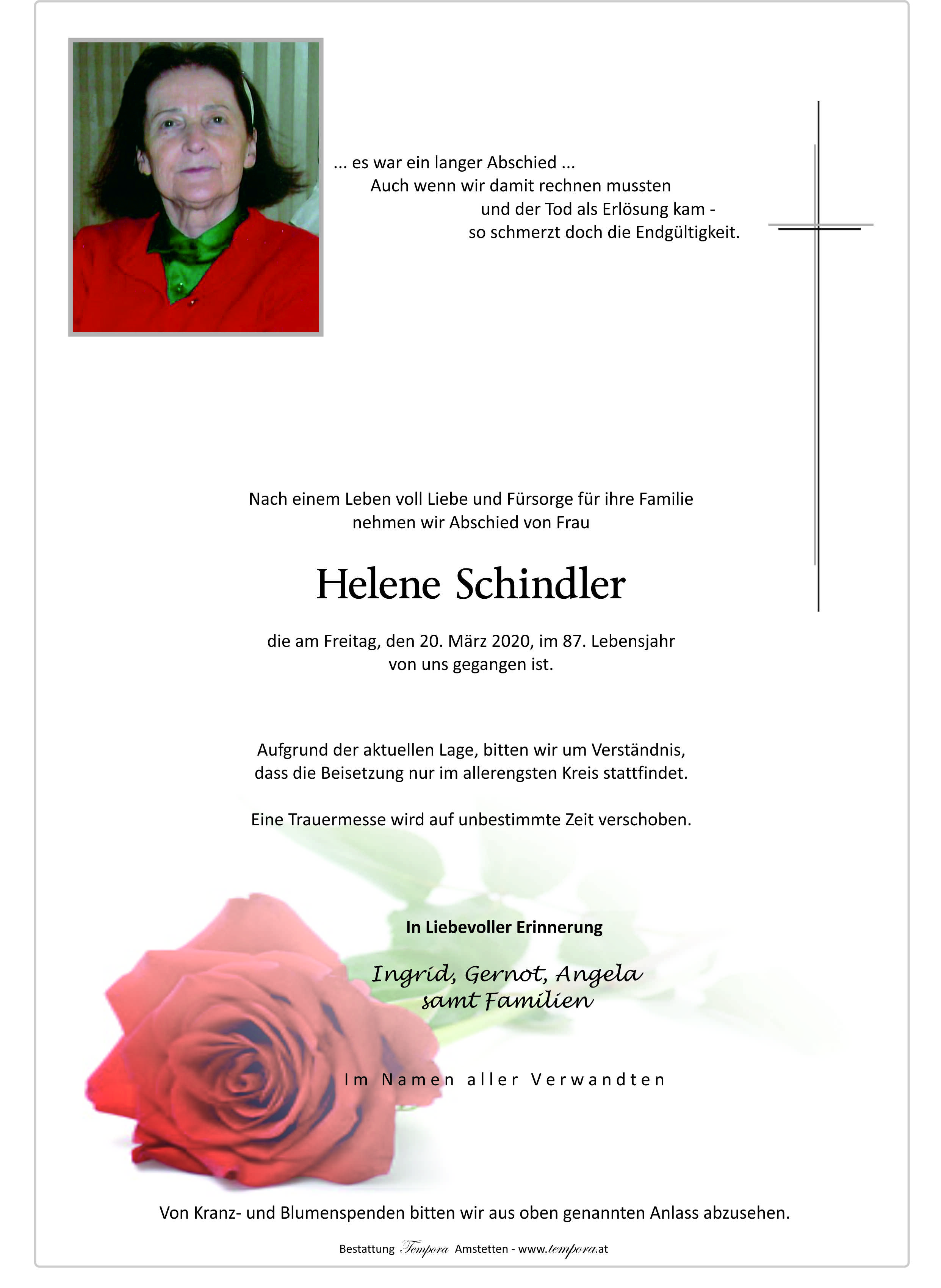 Parte Helene Schindler