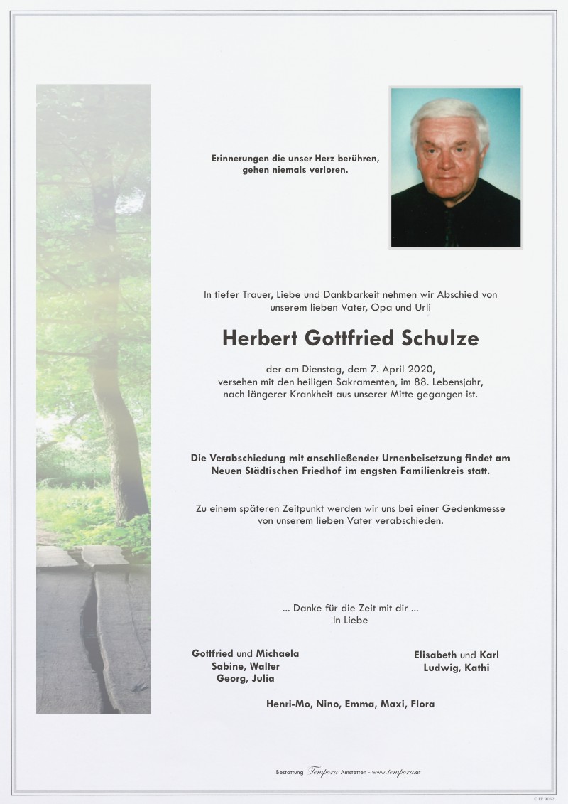 Parte Herbert Gottfried Schulze