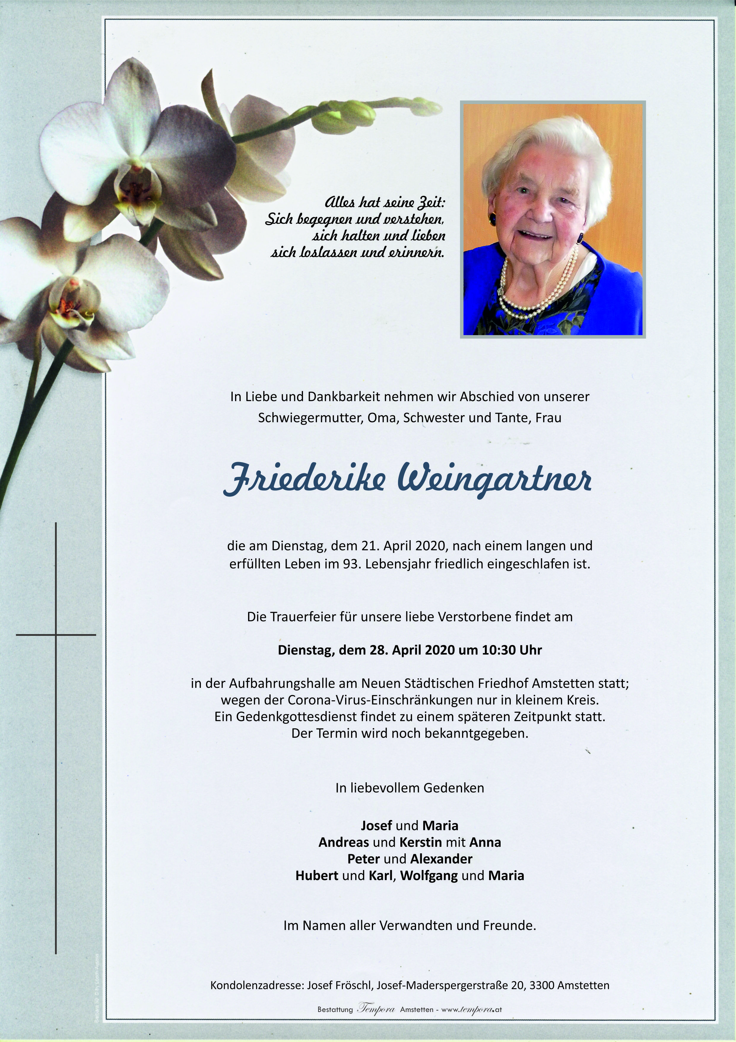 Parte Friederike Weingartner