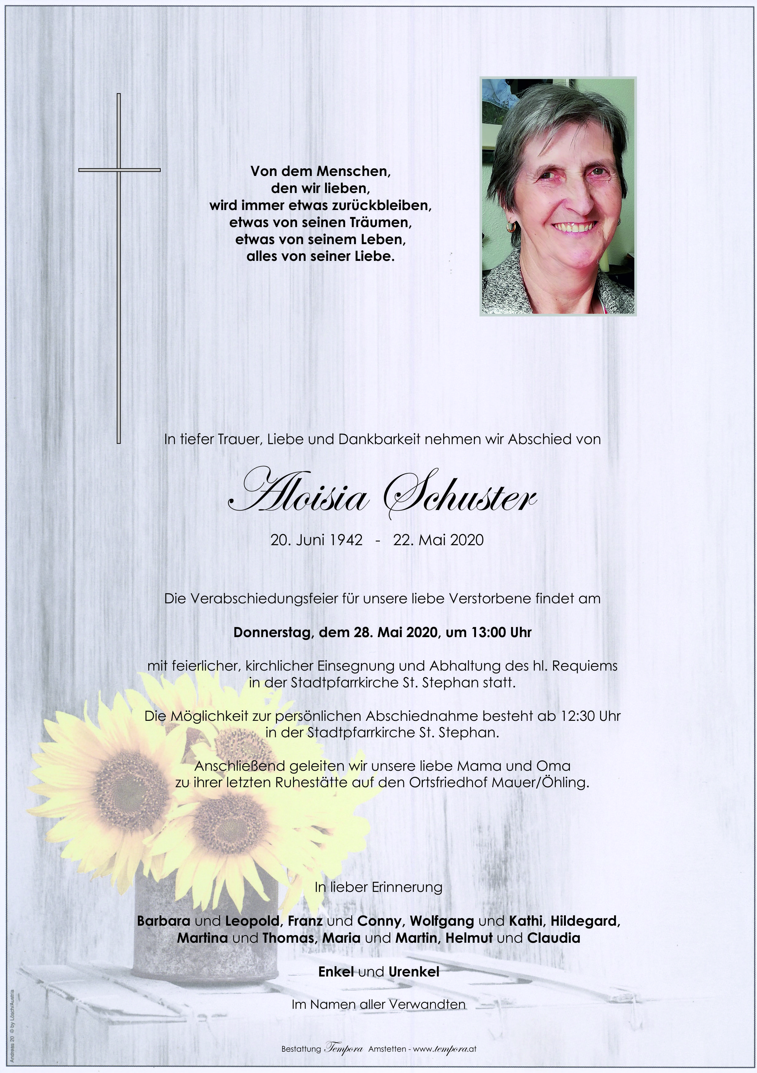 Parte Aloisia Schuster