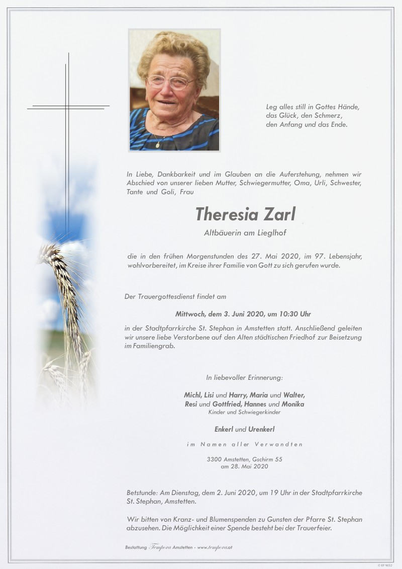 Parte Theresia Zarl