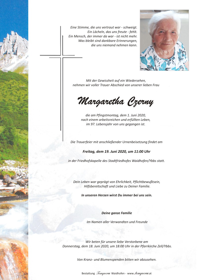 Parte Margaretha Czerny