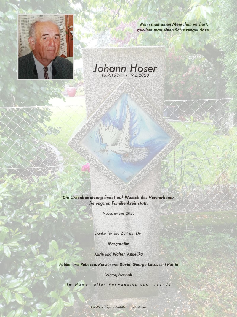 Parte Johann Hoser