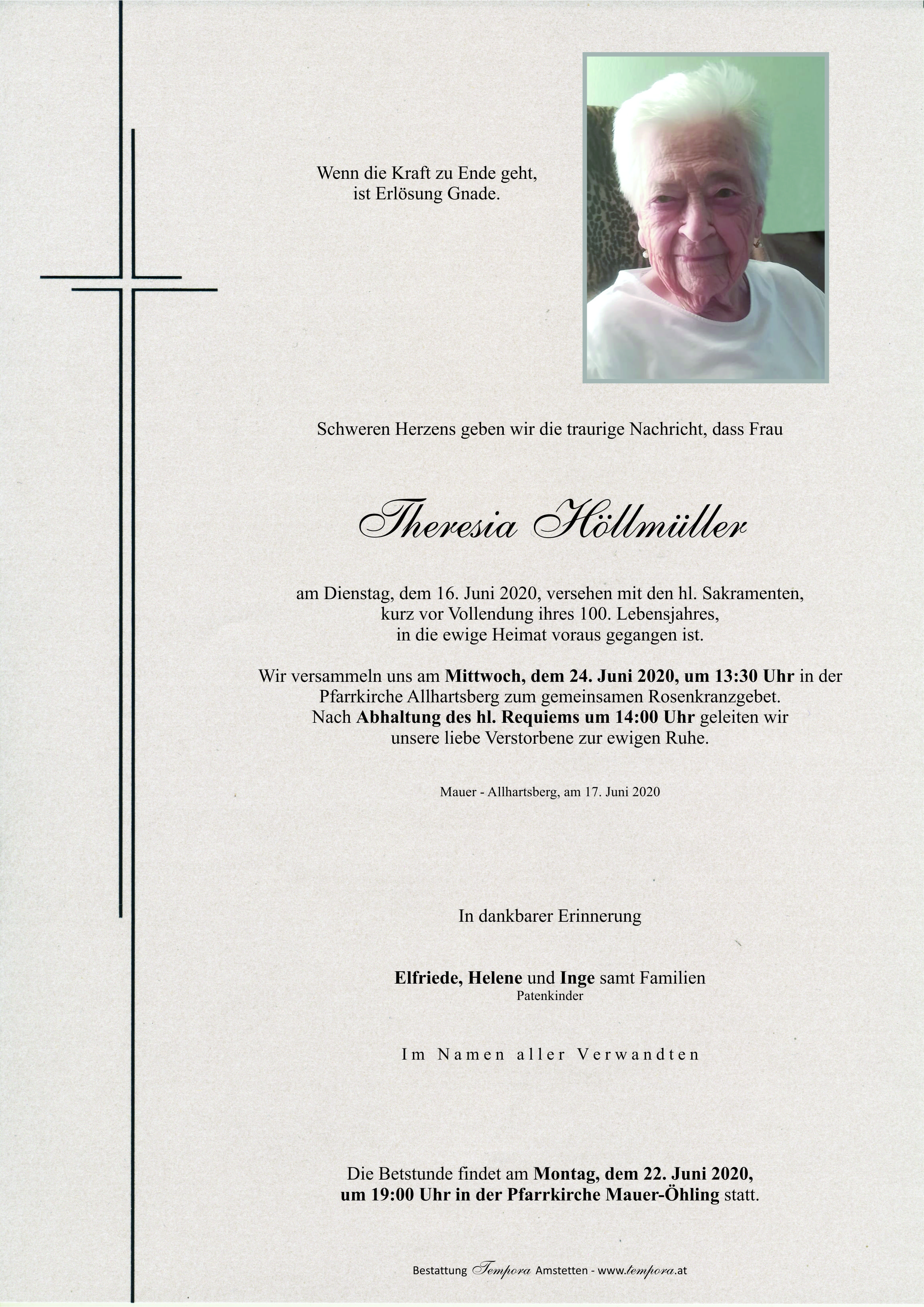 Parte Theresia Höllmüller
