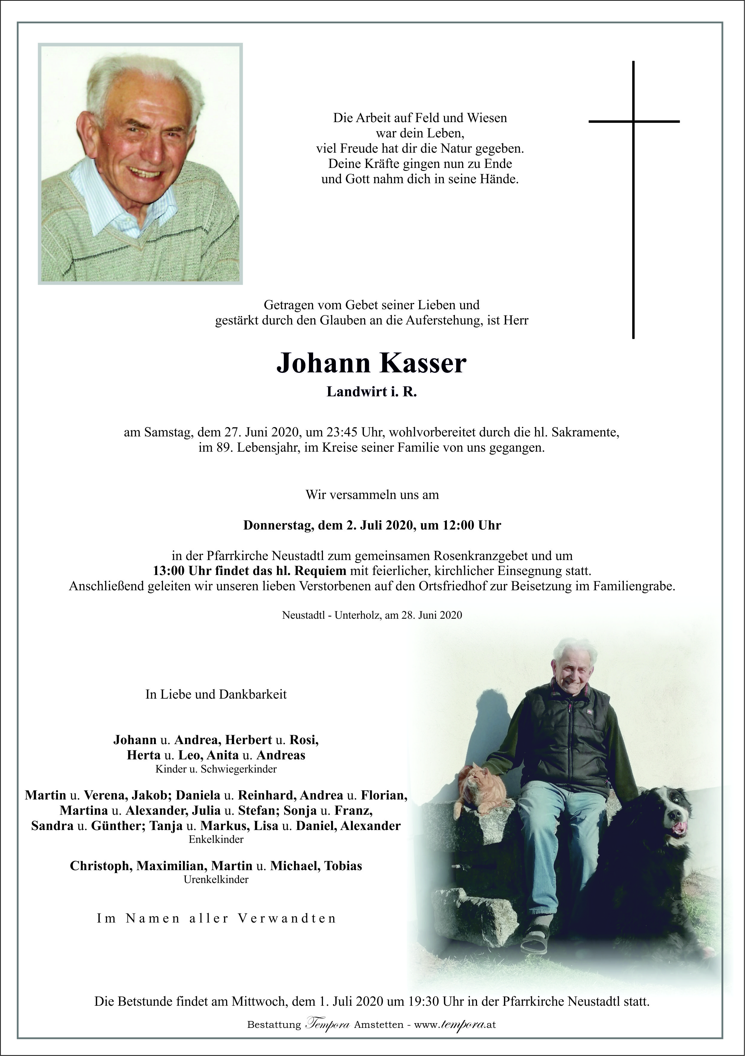 Parte Johann Kasser