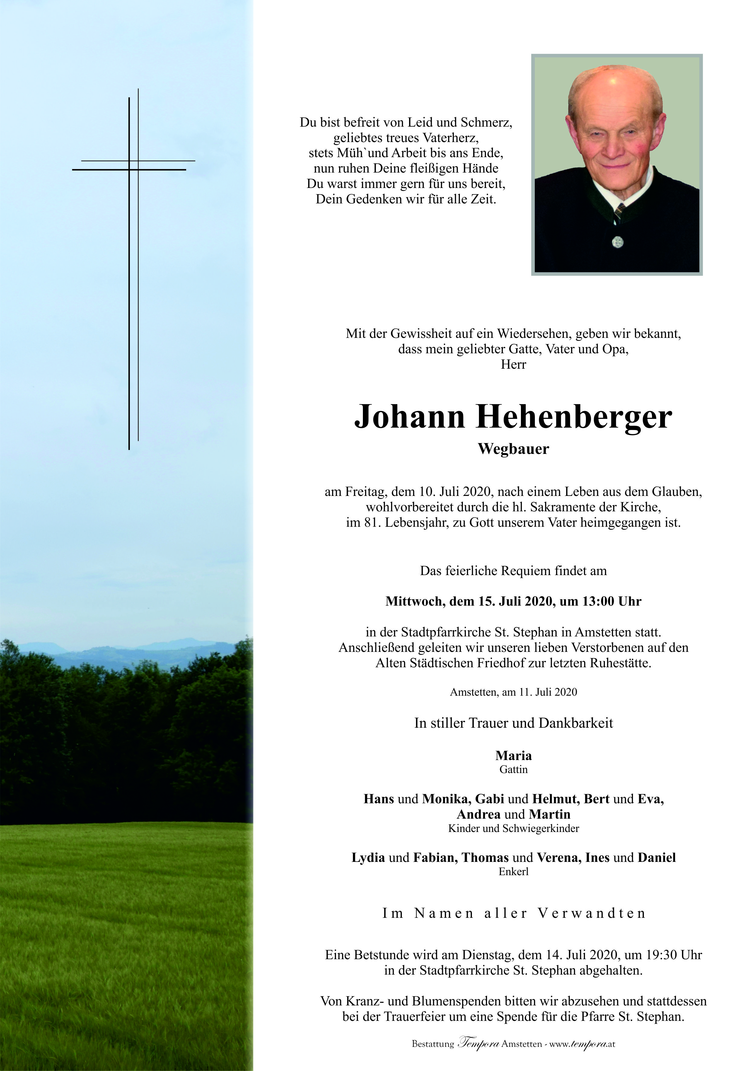 Parte Johann Hehenberger