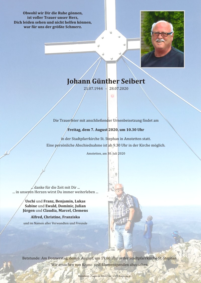 Parte Johann Günther Seibert