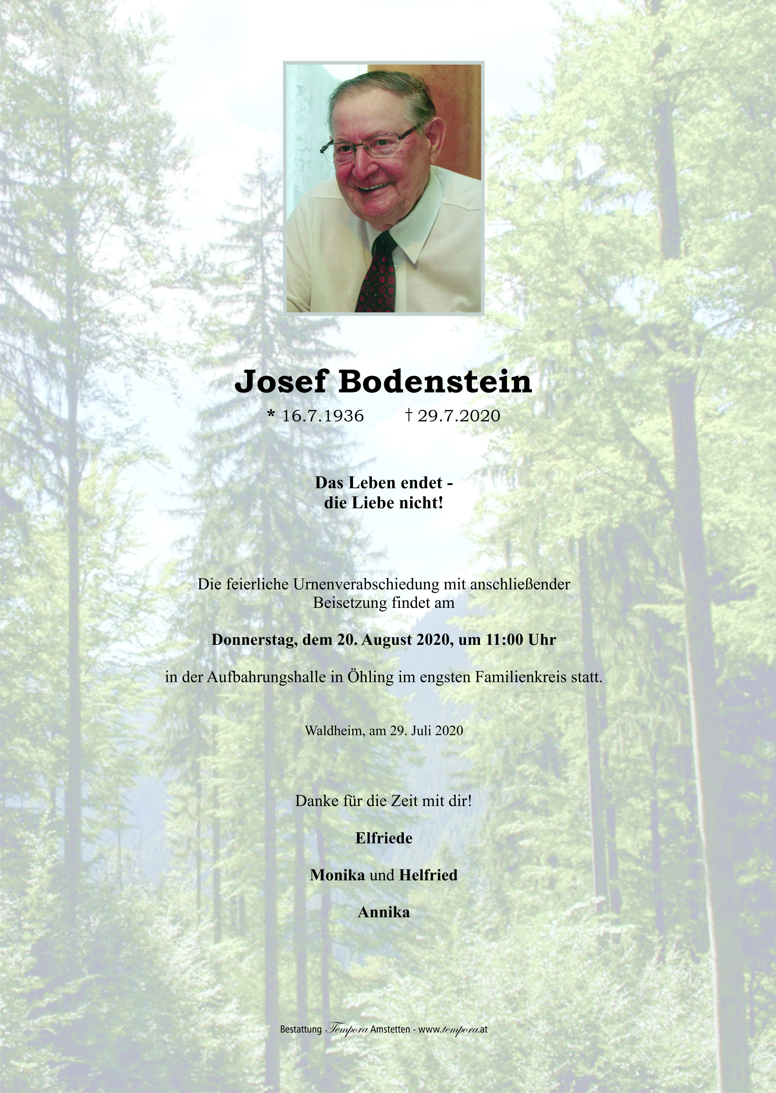 Parte Josef Bodenstein
