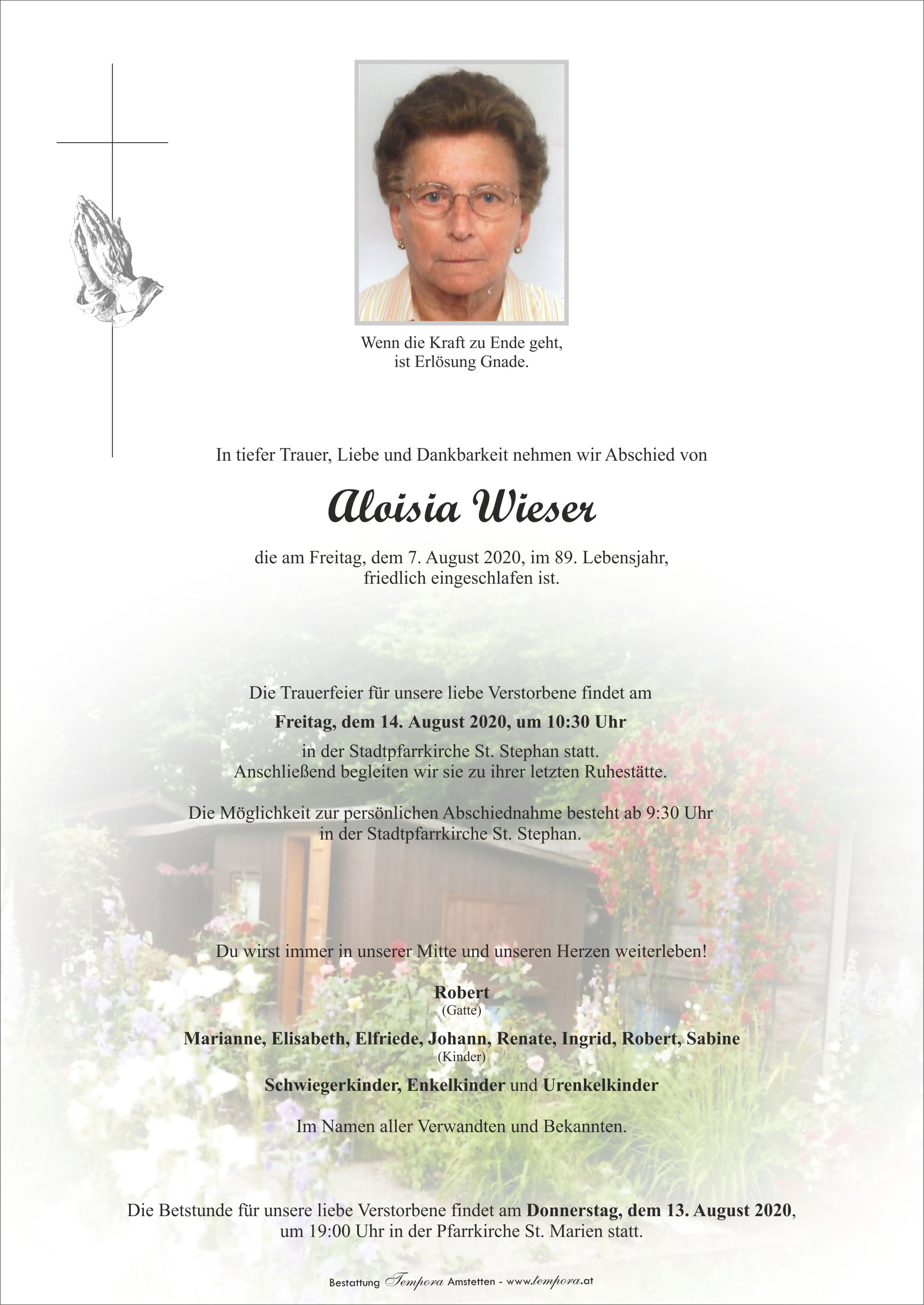 Parte Aloisia Wieser
