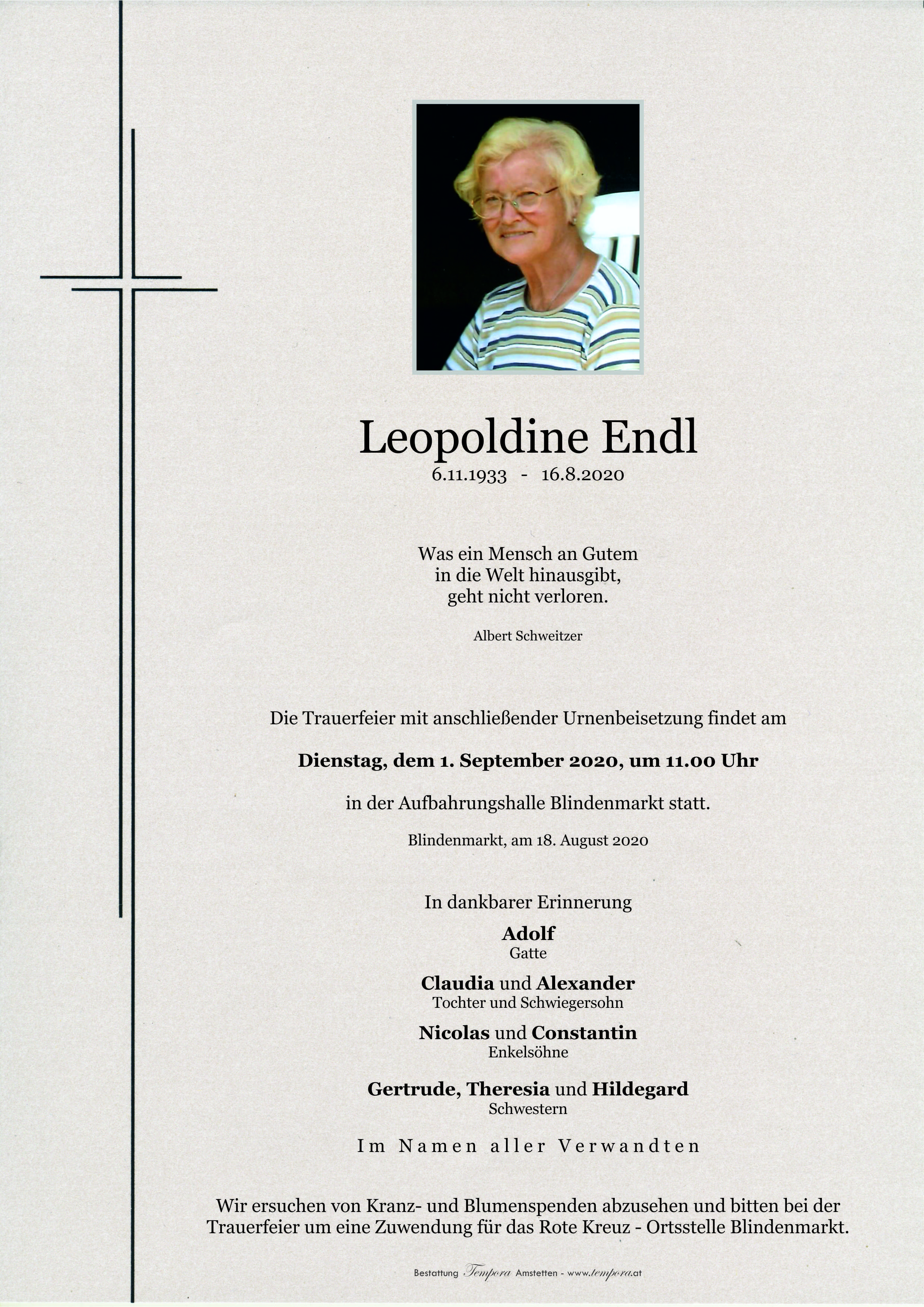 Parte Leopoldine Endl